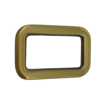 PREMIUM Metalna pravougaona alka 25 mm