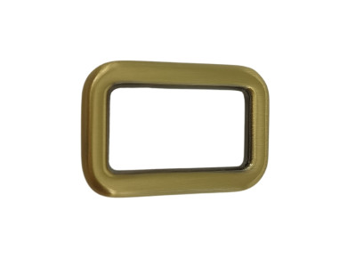 PREMIUM Metalna pravougaona alka 25 mm