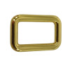 PREMIUM Metalna pravougaona alka 25 mm
