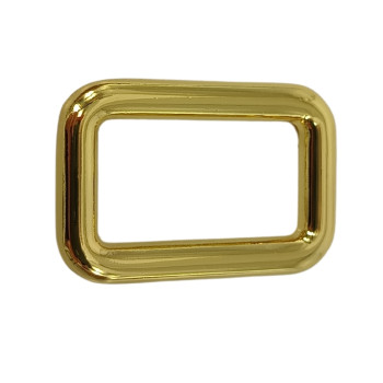 PREMIUM Metalna pravougaona alka 25 mm