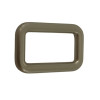 PREMIUM Metalna pravougaona alka 25 mm