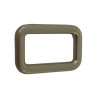 PREMIUM Metalna pravougaona alka 40 mm  