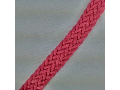 Traka pletenica - Skaj 1.8 cm / Ciklama