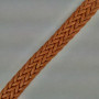 Traka pletenica - Skaj 1.8 cm / Oker