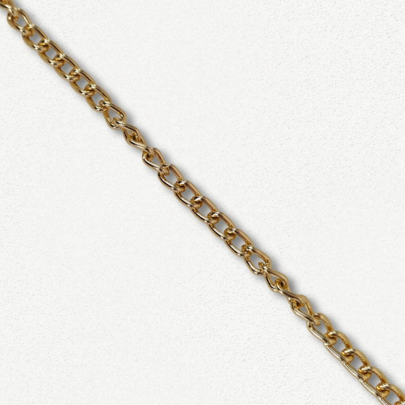 Lanac 10 x 7 x 2 mm / Zlatna