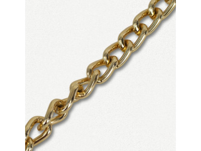 Lanac 10 x 7 x 2 mm / Zlatna