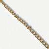 Lanac 12 x 9 x 2 mm / Zlatna