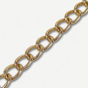 Lanac 12 x 9 x 2 mm / Zlatna