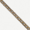 Lanac 18 x 13 x 2 mm / Zlatna - Srebrna
