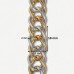 Lanac 18 x 13 x 2 mm / Zlatna - Srebrna
