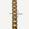 Lanac 13 x 10 x 3 mm / Zlatna