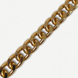 Lanac 13 x 10 x 3 mm / Zlatna