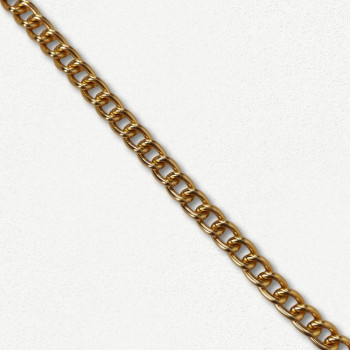 Lanac 17 x 13 x 3 mm / Zlatna