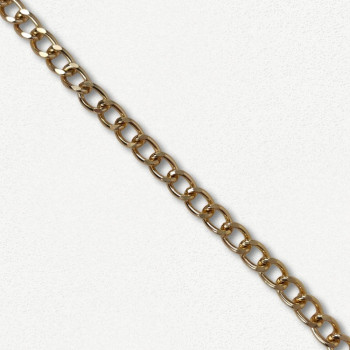 Lanac 15 x 10 x 2 mm / Zlatna