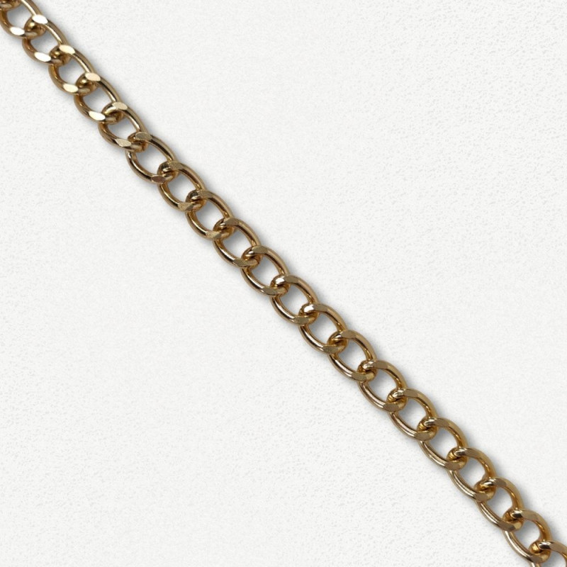 Lanac 15 x 10 x 2 mm / Zlatna