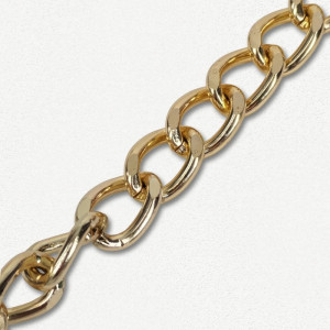 Lanac 15 x 10 x 2 mm / Zlatna
