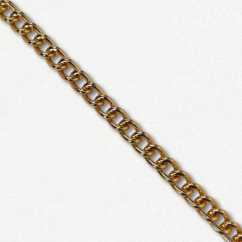 Lanac 17 x 13 x 3 mm / Zlatna