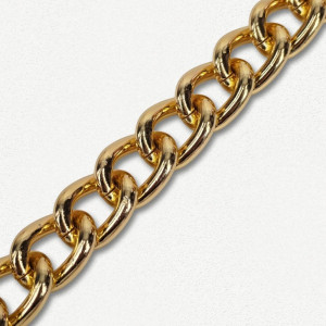 Lanac 17 x 13 x 3 mm / Zlatna