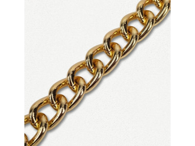 Lanac 17 x 13 x 3 mm / Zlatna