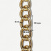Lanac 20 x 15 x 4 mm / Zlatna