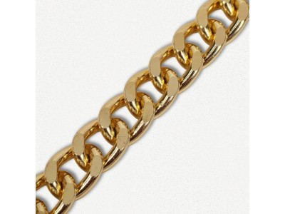 Lanac 13 x 10 x 3 mm / Zlatna