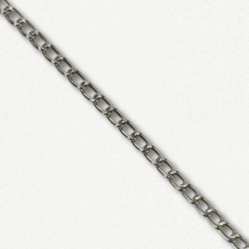 Lanac 9 x 5 x 1 mm / Srebrna