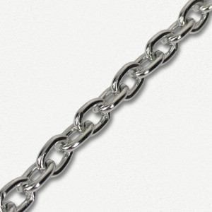 Lanac 10 x 6 x 2 mm / Srebrna