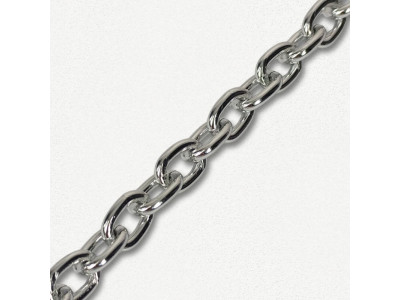 Lanac 10 x 6 x 2 mm / Srebrna