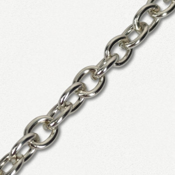 Lanac 7 x 5 x 1 mm / Srebrna