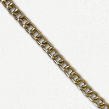 Lanac 15 x 10 x 3 mm / Staro zlato