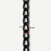 Lanac 6 x 4 x 1 mm / Tamno srebro