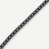 Lanac 8 x 5 x 1 mm / Tamno srebro