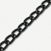 Lanac 8 x 5 x 1 mm / Tamno srebro