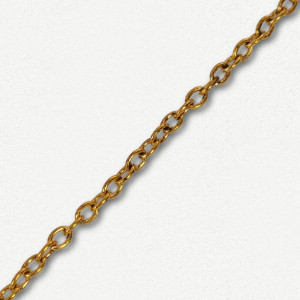 Lanac 3 x 3 mm / Zlatna