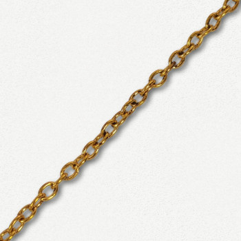 Lanac 3 x 3 mm / Zlatna