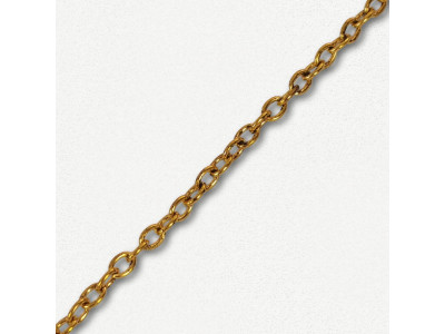 Lanac 3 x 3 mm / Zlatna