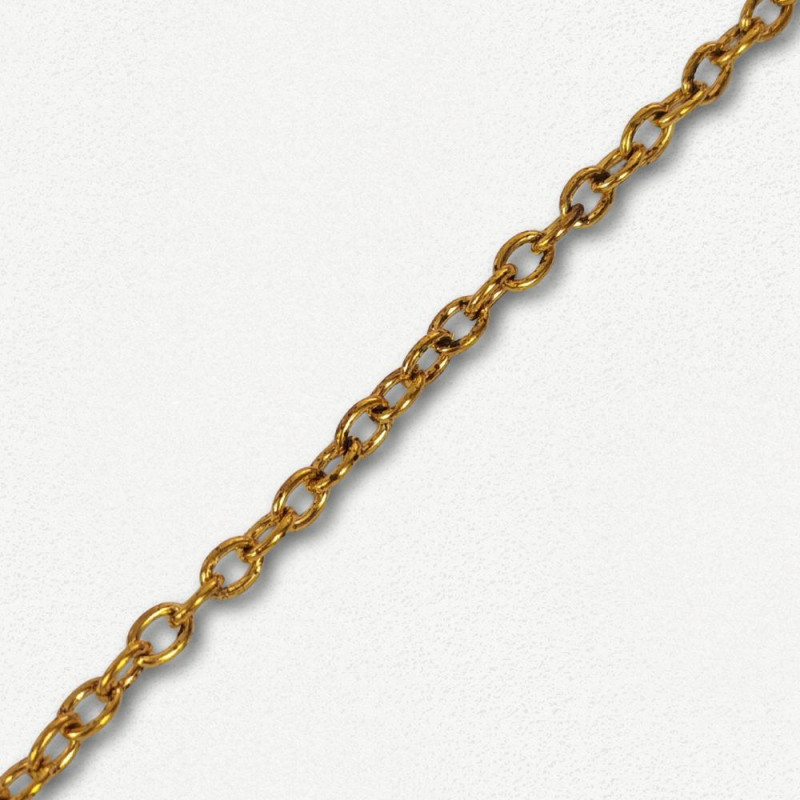 Lanac 3 x 3 mm / Zlatna Lanac 3 x 3 mm / Zlatna