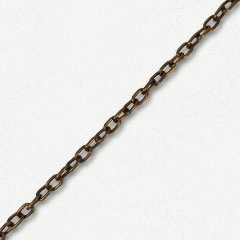 Lanac 8 x 5 x 1 mm / Staro zlato