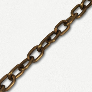 Lanac 8 x 5 x 1 mm / Staro zlato