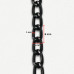 Lanac 8 x 5 x 1 mm / Tamno srebro