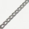 Lanac 8 x 5 x 1 mm / Srebrna