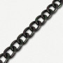 Lanac 12 x 8 x 2 mm / Tamno srebro