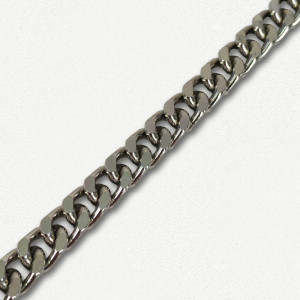 Lanac 11,5 x 8 x 2 mm / Srebrna