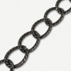 Lanac 30 x 24 x 4 mm / Tamno srebro