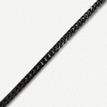 Lanac 11,5 x 8 x 2 mm / Tamno srebro
