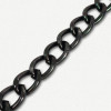 Lanac 15 x 10 x 2 mm / Tamno srebro