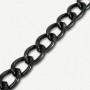Lanac 15 x 10 x 2 mm / Tamno srebro