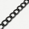 Lanac 13 x 9 x 2 mm / Tamno srebro