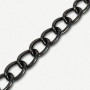 Lanac 13 x 9 x 2 mm / Tamno srebro