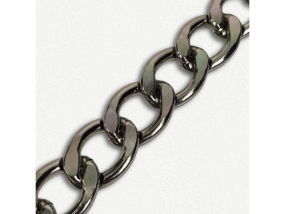 Lanac 27 x 20 x 4 mm / Srebrna